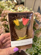 Bright & beautiful mini flower bouquet in giftbox