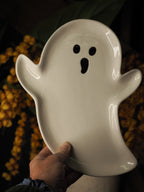 Porcelain Ghost Plate Large