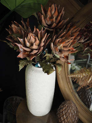 Tall Autumnal artichoke stem