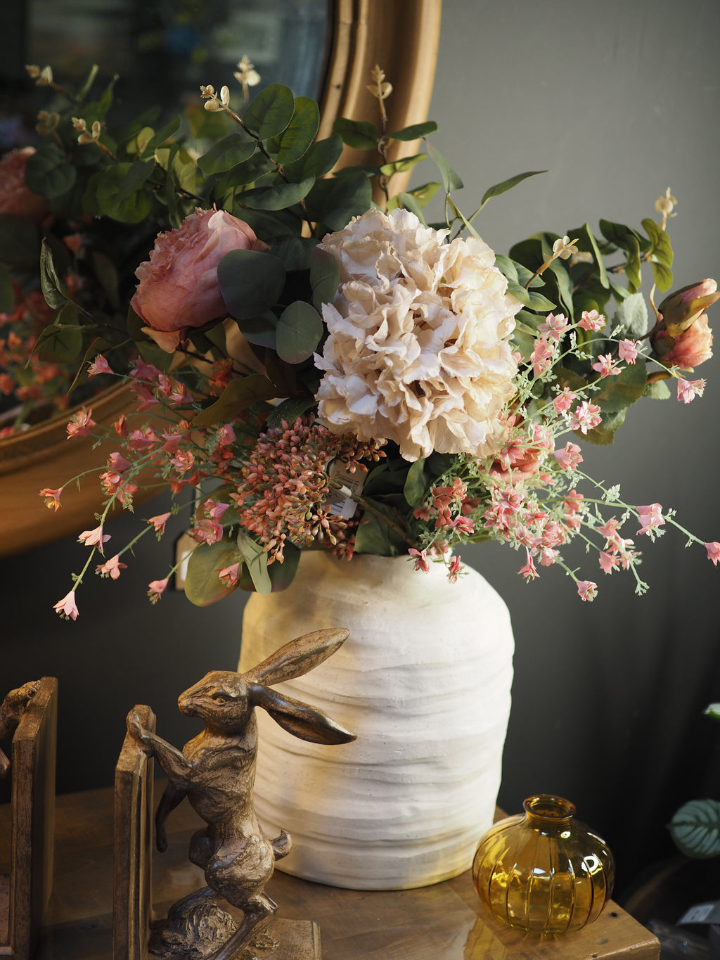 Blush pink floral bouquet