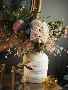 Blush pink floral bouquet