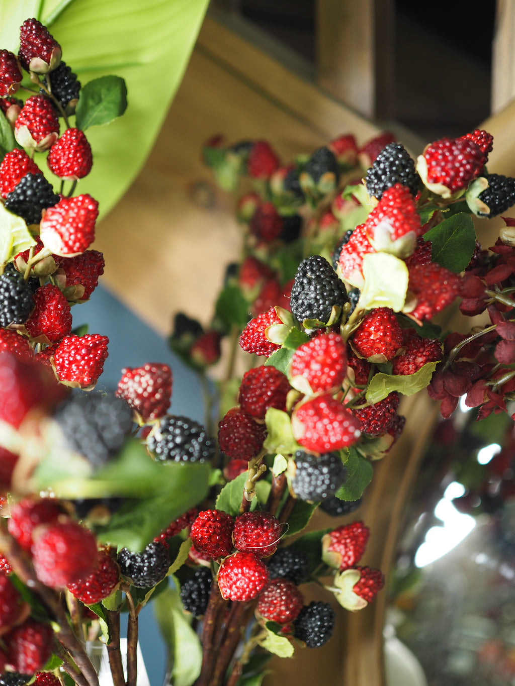 Raspberry and blackberry stem