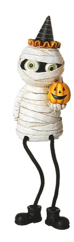 Black cat mummy pumpkin long leg mix