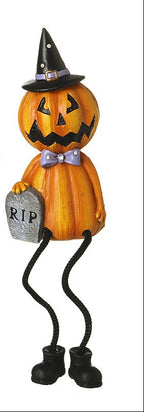 Black cat mummy pumpkin long leg mix