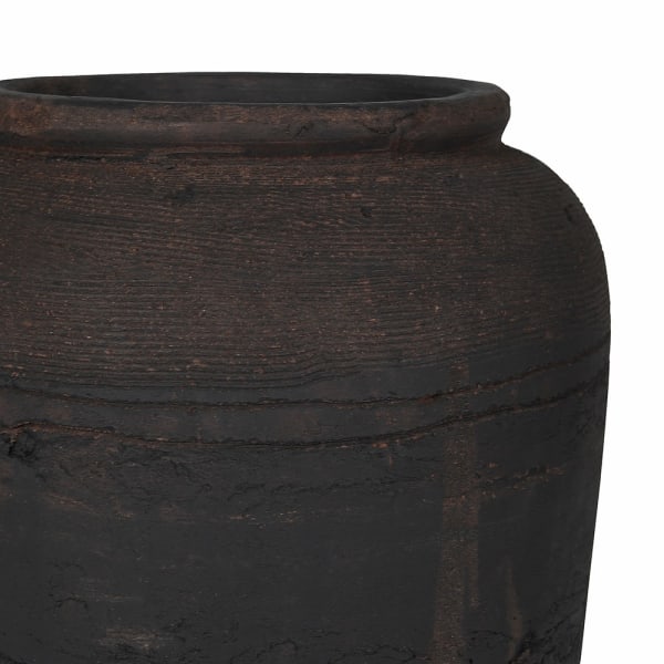 Charcoal vase