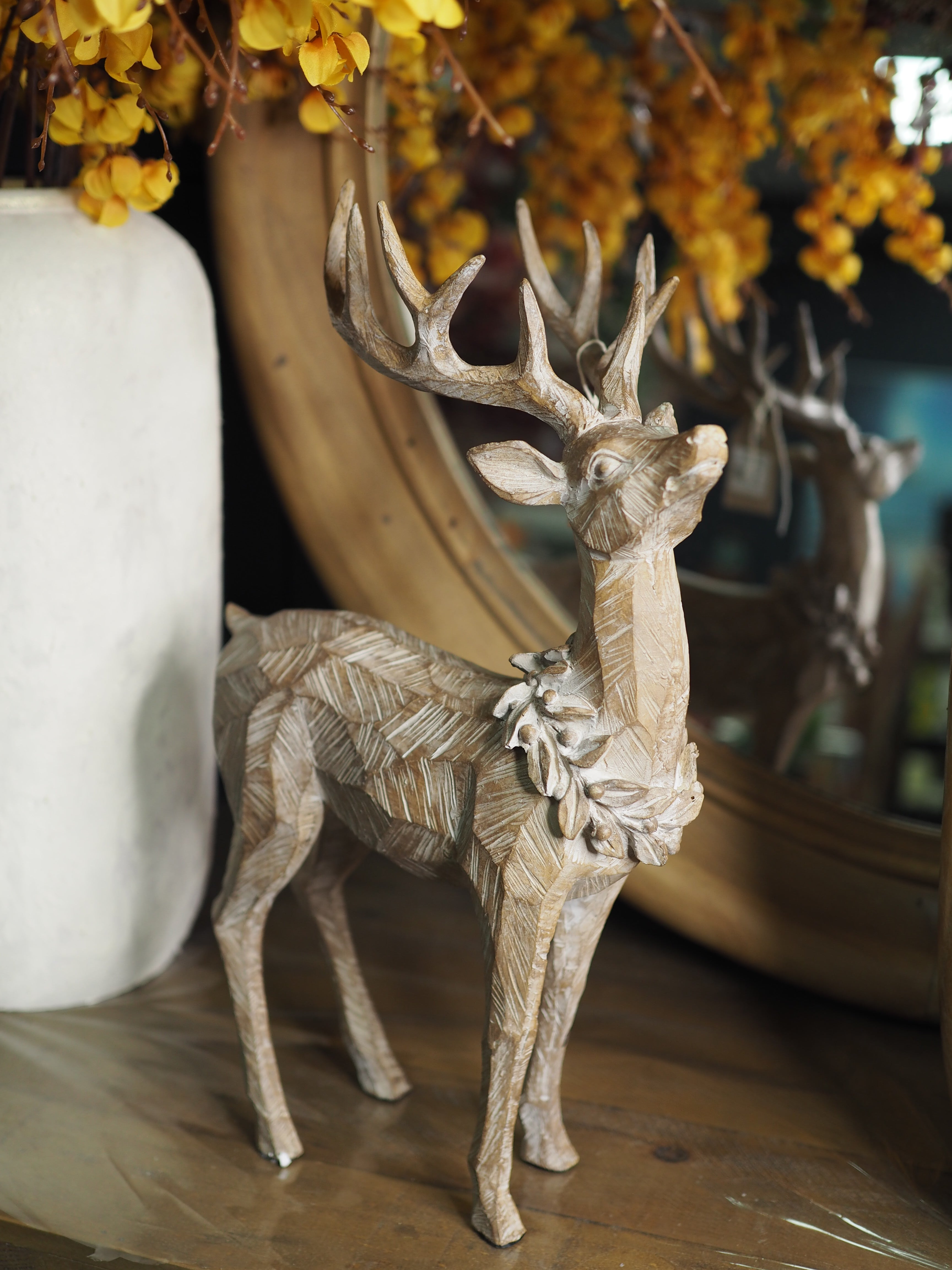 Country grandeur standing reindeer