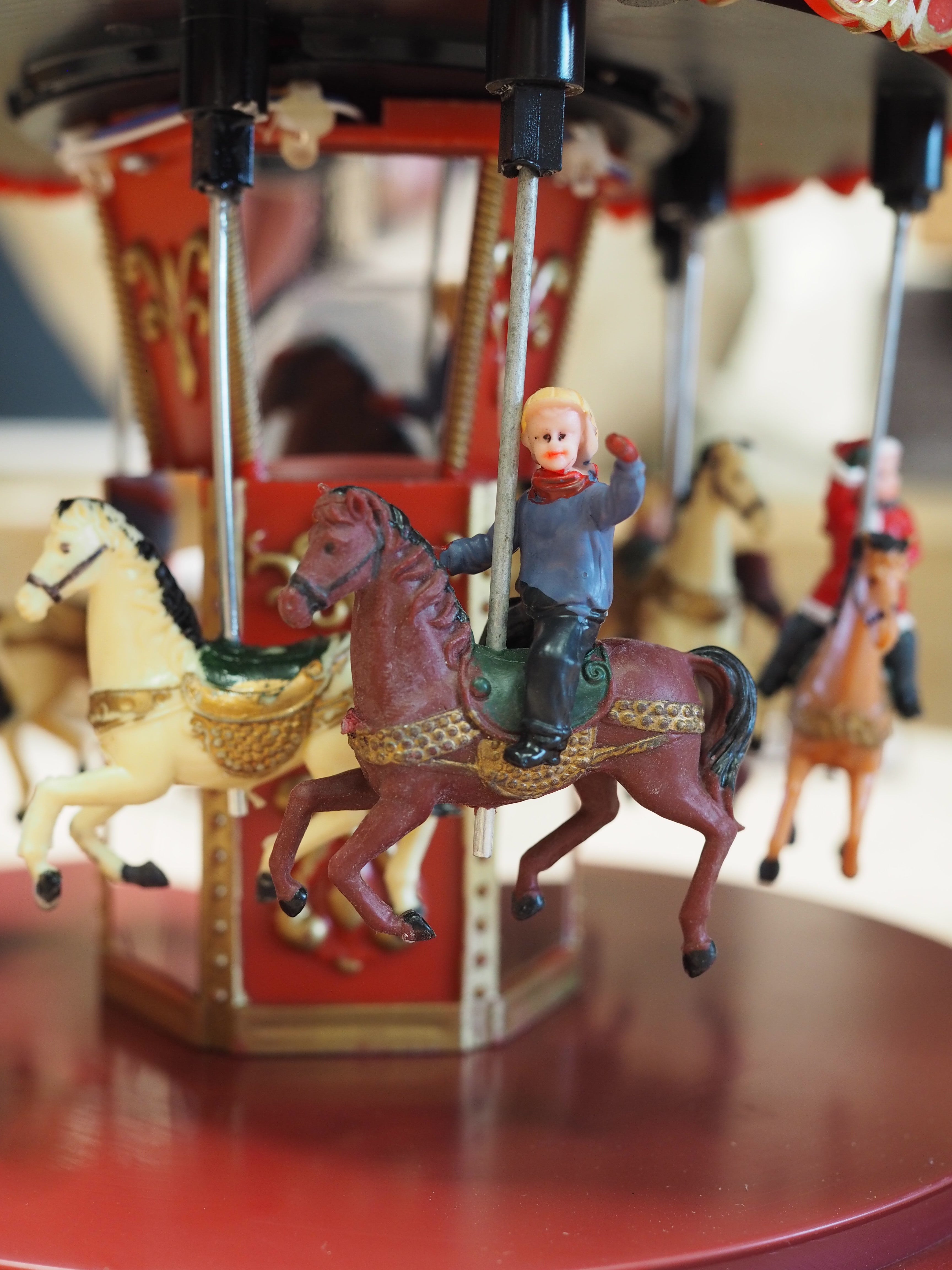 LED carousel indoor decoration