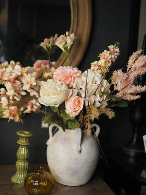 Peach Melba floral bouquet
