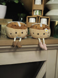 Tiny world hot cross bun shelf sitter