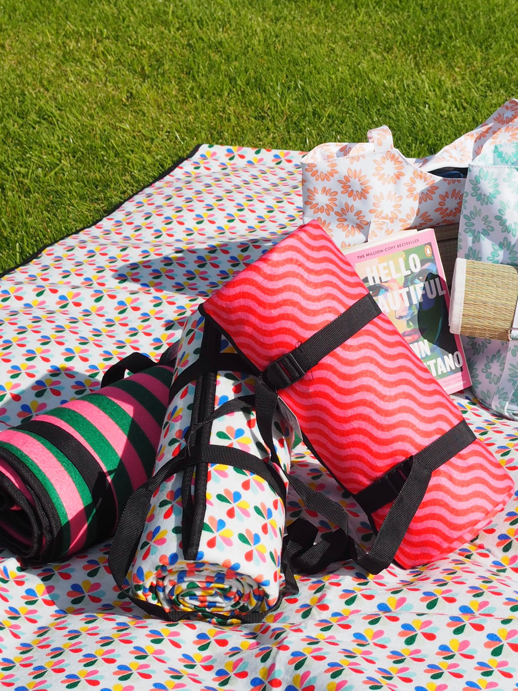 Fleece picnic blanket