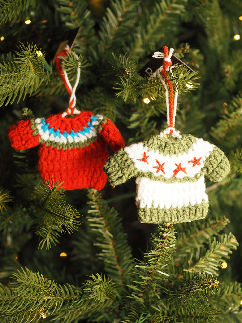 Knitted Sweater Hanging Decoration