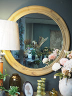 Donard wooden wall mirror 90cm