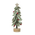 Holly Christmas tree with red berries