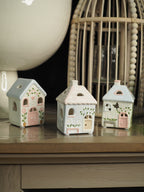 Light up mini battery operated house