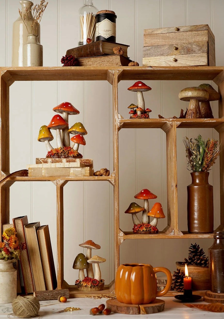 Mushroom ornament 15cm