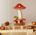Mushroom ornament 12cm