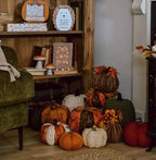 Pumpkin doorstop small  - Orange
