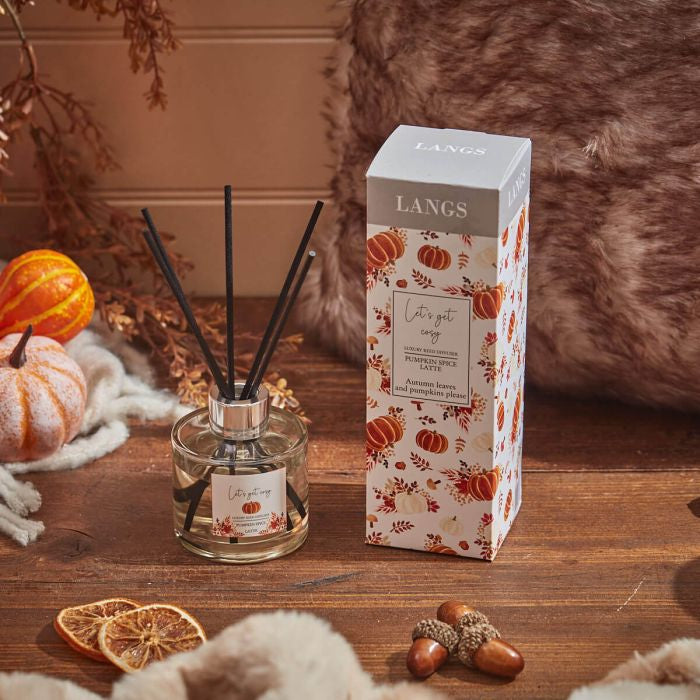 ‘Let’s get cosy’ Pumpkin Spice Latte diffuser