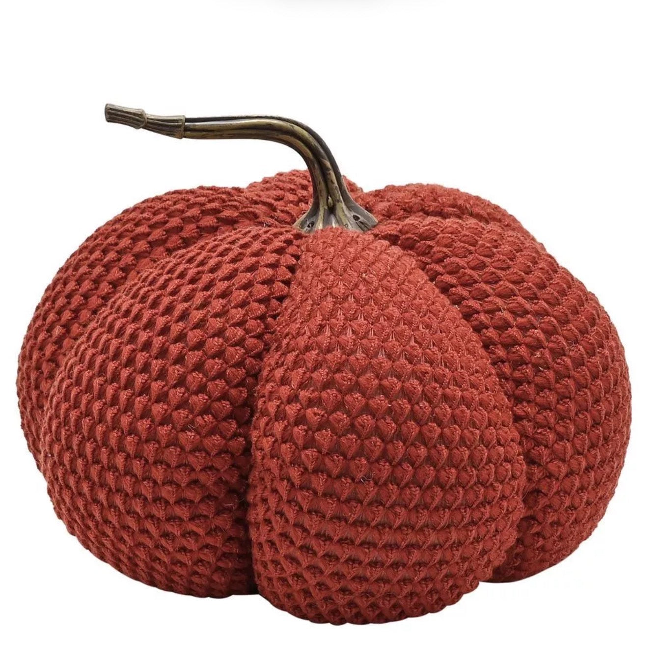 Pumpkin doorstop - Rust
