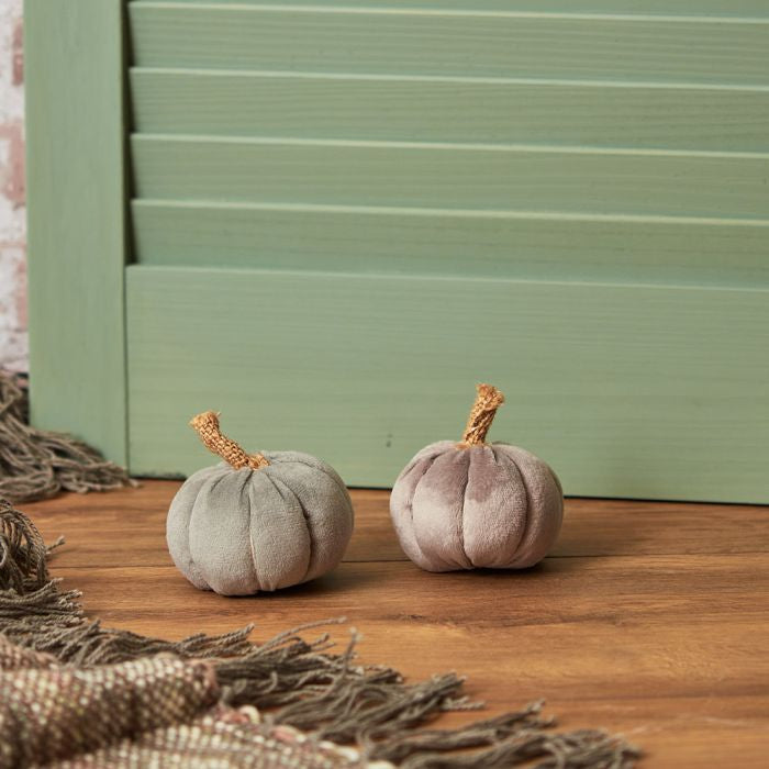 Small grey pumpkins (2 styles)