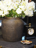 Charcoal vase
