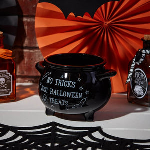 Halloween treats cauldron