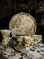 Metal tray - Spring hedgerow print