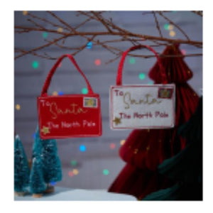 Christmas Santa North Pole envelope