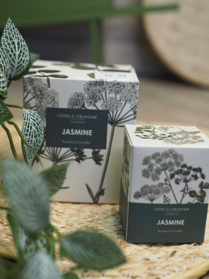 Jasmine scented candle (Large) - Spring Hedgerow
