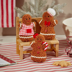 Freestanding Christmas gingerbread decs