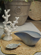 Watercolour stoneware fish mini trinket dish