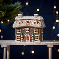 Christmas house tealight holder