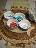 Fish shaped tapas set