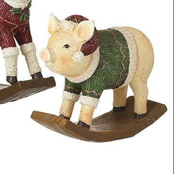 Christmas on the farm animal rockers