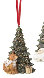 Christmas tree with animals