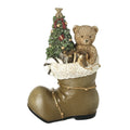 Teddy and tree in boot