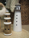 Pinewood white lighthouse