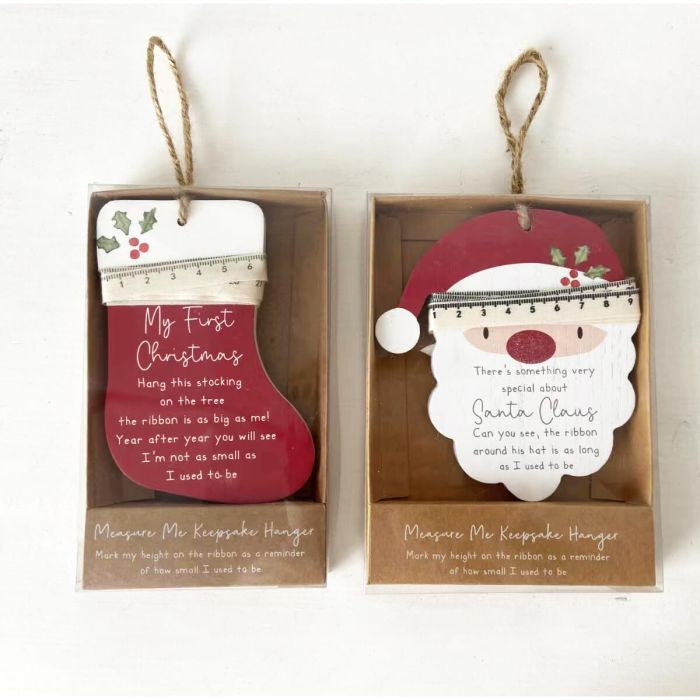 Festive baby keepsake hanging dec