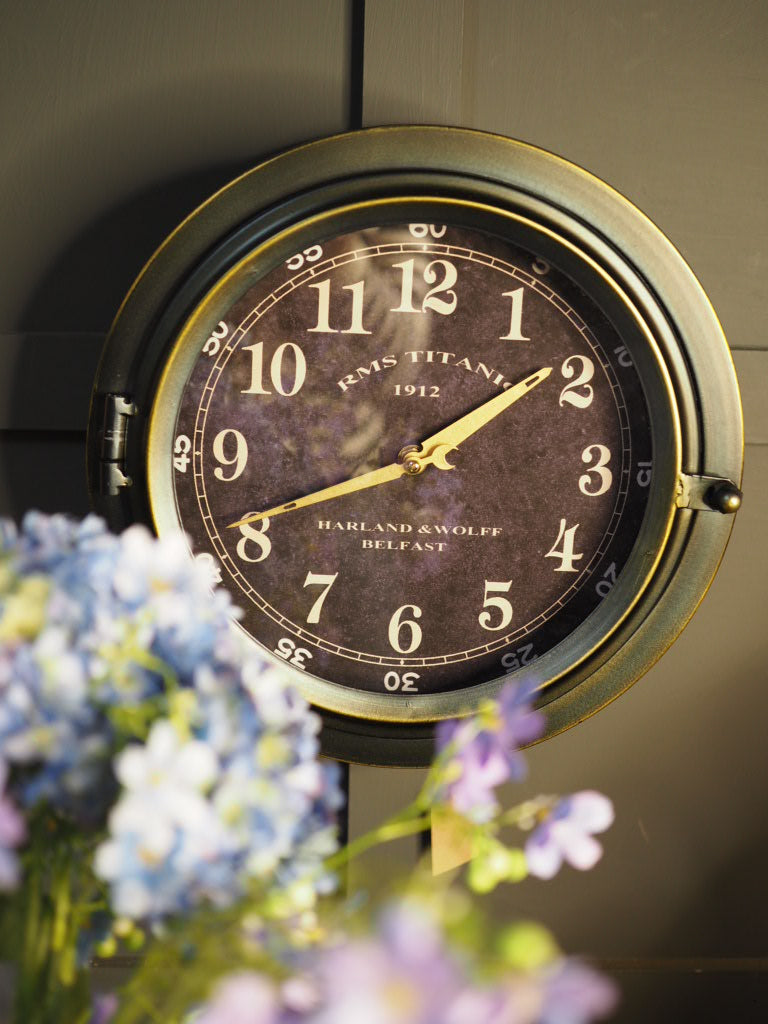 Titanic wall clock 30cm