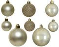 Box of 26 pearl shatterproof baubles