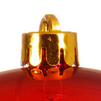 Christmas red oversized shatterproof bauble 20cm
