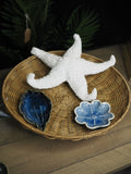 Rattan round dish basket