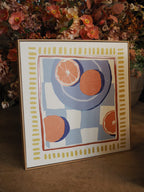 Fresh Oranges canvas wall art