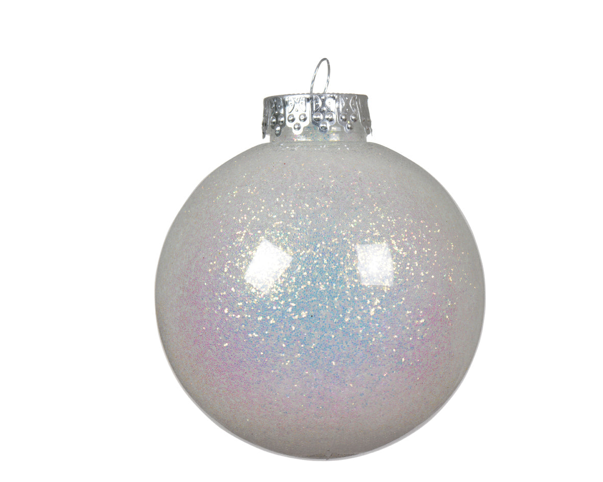 Iridescent shatterproof bauble