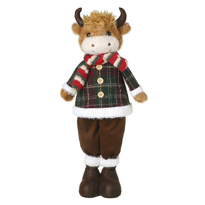 Standing highland cow