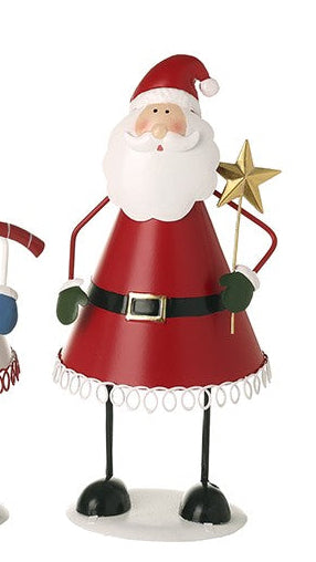 Metal deer, snowman and Santa mix