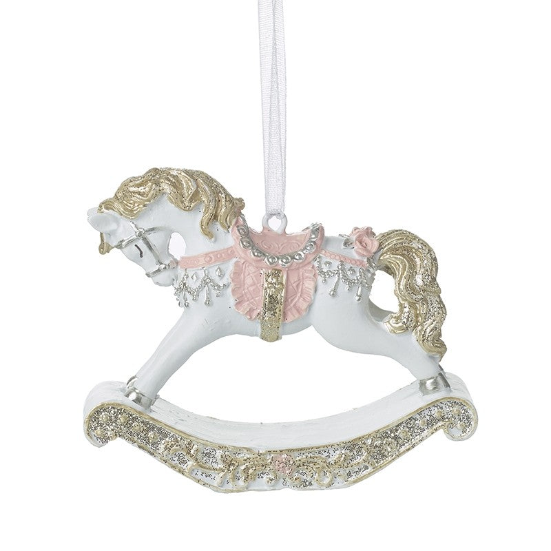 Magical rocking horse hanging decoration