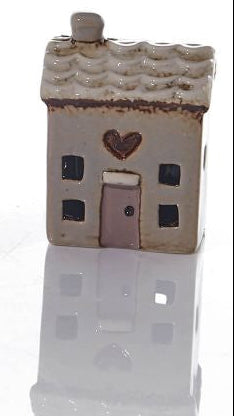 Cottage stoneware mini houses