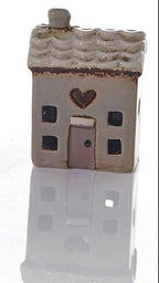 Cottage stoneware mini houses