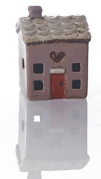Cottage stoneware mini houses